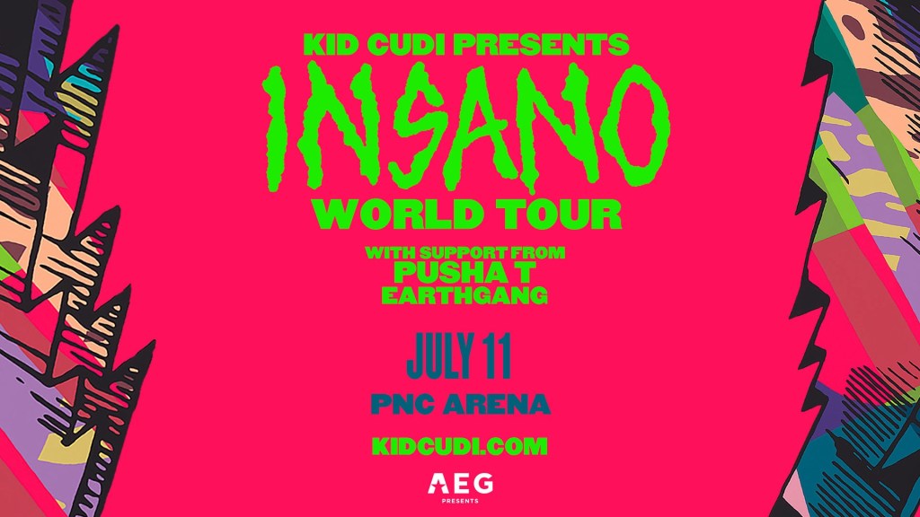 KID CUDI – INSANO WORLD TOUR – PRESALE&nbsp;CODE