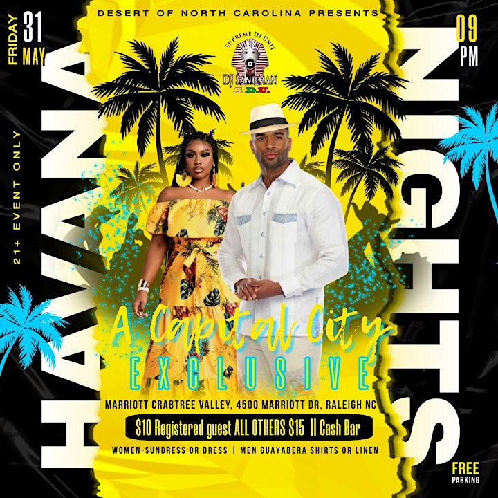 Havana Nights at Raleigh Marriott Crabtree&nbsp;Valley