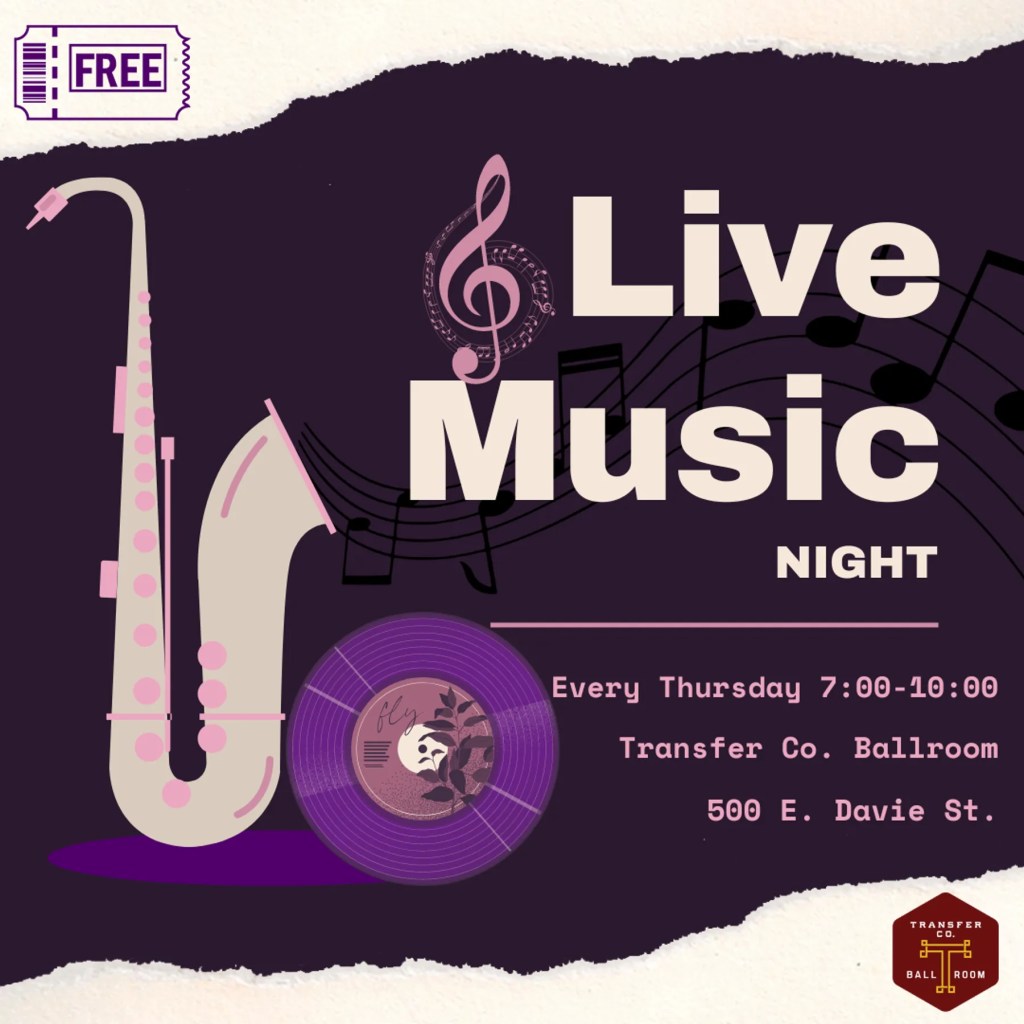 Immerse Yourself in Timeless Jazz Music at Transfer Co. Ballroom - doraleigh.com