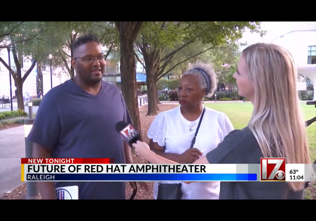 City Plans For Red Hat Amphitheater and Chavis To Dix&nbsp;Stroll-way