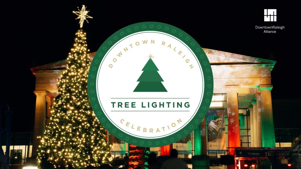 Start the holiday season with Downtown Raleigh’s Tree&nbsp;Lighting!
