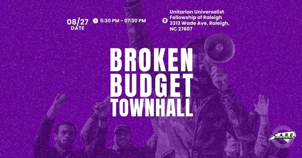 Broken Budget Townhall in Raleigh: Stand Up for Working&nbsp;Families