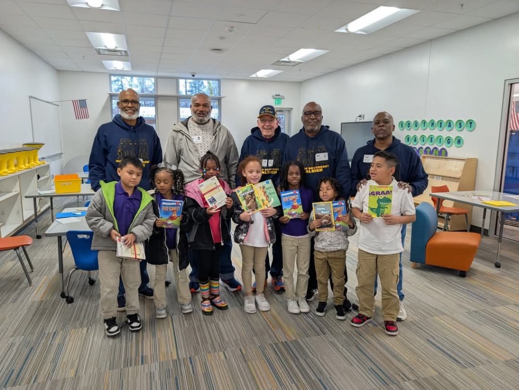 The Men of Southeast Raleigh Continue Supporting Partner&nbsp;Read
