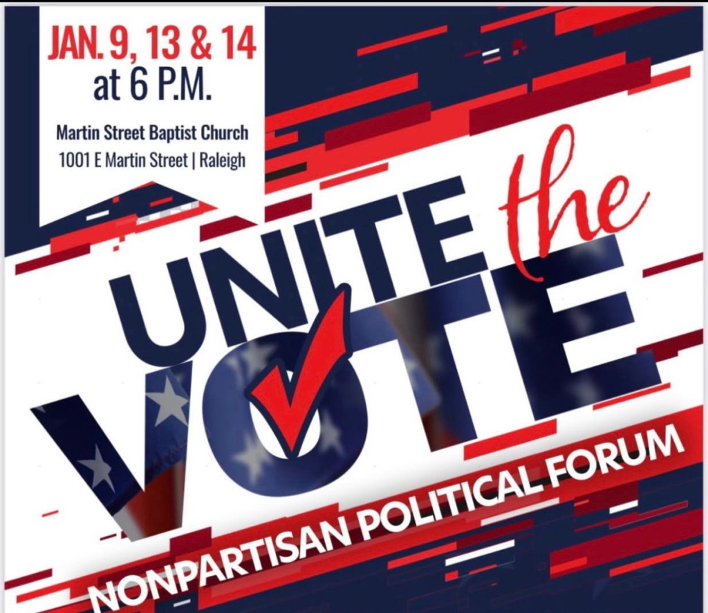Unite the Vote: Raleigh Nonpartisan Political Forum Helps Voters Prepare for March&nbsp;Elections
