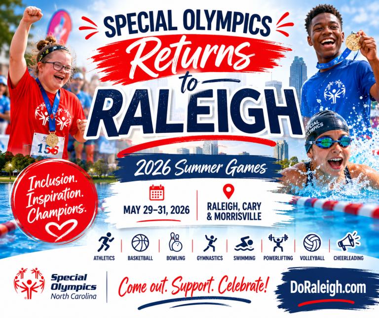 Special Olympics North Carolina Returns to Raleigh This Week for 2026 ...