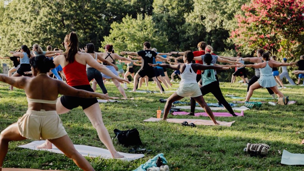 Free Yoga at Pullen Park – Raleigh’s Outdoor Fitness Series Continues Sept.&nbsp;28